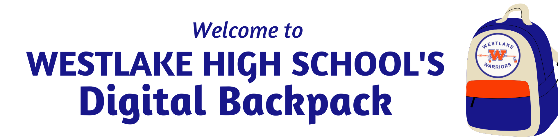 Welcome to Westlake High School's Digital Backpack